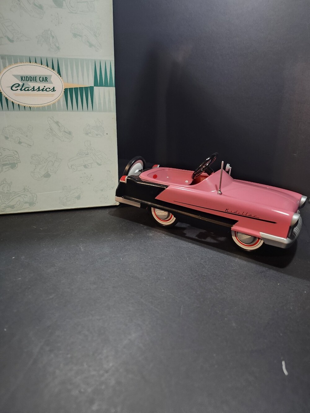 Hallmark Pink & Black Kiddie Car